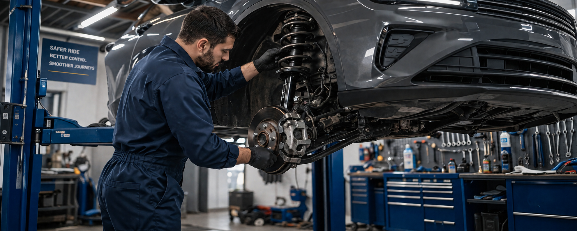 Car suspension repair
