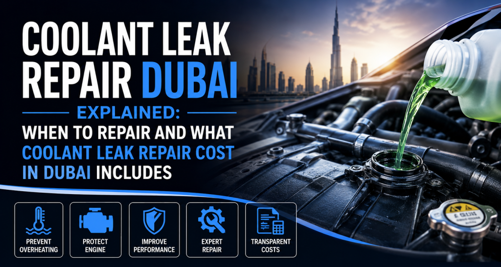 Coolant Leak Repair Dubai